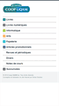 Mobile Screenshot of coopuqam.com