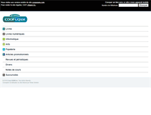 Tablet Screenshot of coopuqam.com